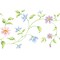 Flower Vine Wall Stencil | 2829 by Designer Stencils | Floral Stencils | Reusable Art Craft Stencils for Painting on Walls, Canvas, Wood | Reusable Plastic Paint Stencil for Home Makeover | Easy to Use & Clean Art Stencil